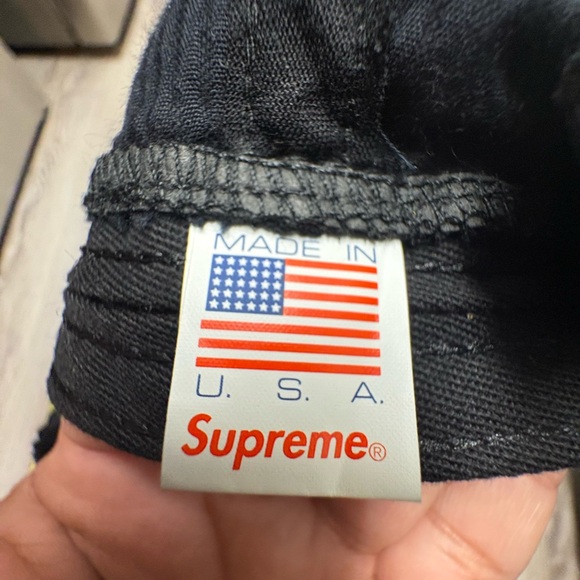 Supreme Black Corduroy Hat - Picture 7 of 9